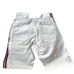 ZARA Basic Z1975 Denim Racing Stripes Skinny Jeans White Size 4 Photo 3