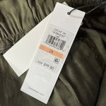 Calvin Klein 2X-Large Wide Leg Crop Pants Linen Blend Belt Paperbag High Waist Photo 4