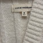 Lucky Brand cable knit cardigan size M Photo 6
