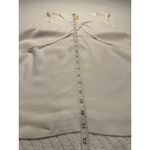 Free People Sleeveless Tank Top, Loose Flowy, Petal Front w/Keyhole White Med Photo 2