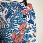 Salt Life  tropical Hawaiian shorts women’s size large blue white coral Photo 5