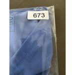 FIGS Catarina Scrub Top Blue Short Sleeve V-Neck Pocket Size Large Photo 6