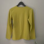 NWT Blue Generation Button down knit top. Size Small.‎ Celadon Green Yellow Photo 3