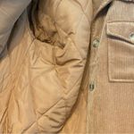 Love Tree  Camel Tan Sherpa Shacket Jacket from Flaunt Boutique Size L Photo 3