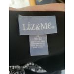 Liz&Me 4X Black Embroidered Tunic Top Blouse Caftan Boho Bohemian Photo 3