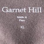 Garnet Hill  Pima Cotton Top Brown XL‎ Photo 5