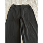 G4Free Wide Leg Business Pants Womens Size S (6) Black Pocketed Ponte Stretch Photo 1