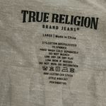 True Religion Womens NWT large Notch baby tee cropped Tshirt Photo 8