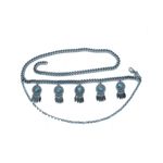 Silver Chain Belt with‎ Turquoise Details feather dream catcher Photo 2