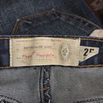 Free People x Artisan Deluxe Lace Applique Skinny Denim Jeans Size 25 Photo 6