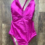 Kona Sol Crochet Shell Stitch One Piece Swimsuit Womens Photo 4