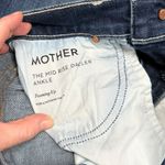 MOTHER The Mid Rise Dazzler Ankle Jeans Teaming Up Wash Women Size 25 Blue Photo 3