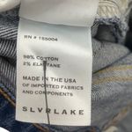SLVRLAKE Lou Lou Cropped High Rise Slim Leg Jeans Blue Women’s Size 24 Photo 10