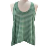 Zyia NWT Forest Nimbus Split Back Athletic Stripe Breathable Tank Top XXL Photo 2