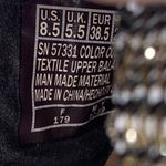 Skechers   WO 8.5 Tan and Black Slide Sandals with Geometric PatternWoven straps Photo 2