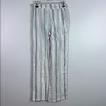 Melissa Odabash blue striped Krissy pants size small Photo 2