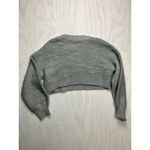 Garage Fall Grey Mix Cassidy Cropped Knit Sweater P S New Cozy New Photo 8