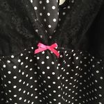 Apt. 9  polkadot & lace chemise teddy top XXL Photo 4