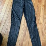 Spanx NWOT s Coated Wax faux leather Moto rockstar leggings sport active athletic versatile daily work pants Photo 5