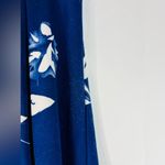 See You Monday Women’s Blue Floral Pleated Skirt Size Medium Elegant & Feminine Photo 6