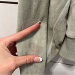 Brandy Melville John Galt Light Green Velour Sweatshirt Photo 3