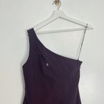 CINQ À SEPT Gianna Gown in Maroon Size US 4 Purple Photo 4