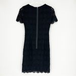 Reiss ‎ Swift Guipure Lace Mini Dress 0 Black Photo 3