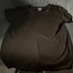 Aritzia Sunday Best SinchSeamless Willow Hip T-Shirt Brown Photo 1