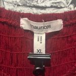 Maurice's EUC  Spaghetti Strap Red Romper Size XL Photo 9
