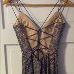 Madison James  20-393 Iridescent Sequin Mermaid Dress - Size 0 Photo 8