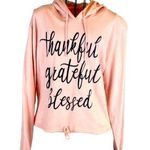 On Fire THANKFUL Grateful Blessed Hoodie NWOT-size Extra Large Photo 2