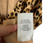 Babaton Aritzia Wallace Short Sleeve Wrap Dress V-neck Animal Print Size Small Photo 5