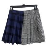 Forever 21  Dual Plaid Plaid Pleated Mini Skirt, XS Photo 3