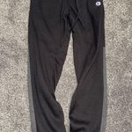 Champion  women’s small Black and Gray Sweatpants Photo 0