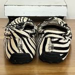Sperry  Top Sider Laura Women's White Black Zebra Flats Shoes Size 8.5 Pony Hair Photo 5