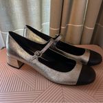 Marc Fisher LTD Marla Cap Toe Mary Jane Pump Gold Black Womens Size 11 New Photo 4