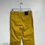 Gap  Mustard Yellow Girlfriend Chino Stretch Mid Rise Pants Sz 2 NWT Photo 9
