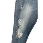 Life in Progress  Light Rinse Distressed High-Waist Lace Patch Jeans Women's 26 Photo 5