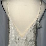 Miss Elaine • White Flower Embroidery Chemise Night Gown Sexy Honeymoon Size S Photo 4