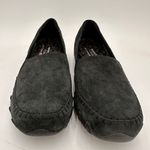 Skechers Women's Relaxed Fit Air Cooled Memory Foam Black Suede Sneakers Size 8 Photo 5