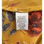 Umgee  Long Sleeve Flowy Yellow Floral Pattern Mini Dress Photo 3