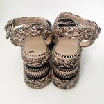 Amambaih Carmen Platform Sandals 37.5 NWOB Tan Size 6.5 Photo 3