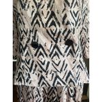 Maggy London Two Piece Blazer Skirt Set Silk 10 Vintage Photo 5