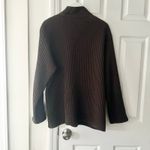 FOCUS Cotton Chocolate Brown Waffle Texture Lagenlook Wood Buttons Jacket XL Photo 7