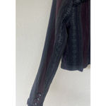 Free People VTG We The Free Blazer Jacket S Striped Boho Festival Indie Hippie Photo 5