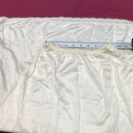 Womens White Satin Slip Photo 7