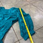 VTG 80s Argenti 100% Silk Teal Pleated Midi Dress Peasant Cottagecore Sz 10 EUC Blue Photo 10