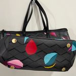 Fossil Sydney Tote Bag Purse  Gray Coated Geometric  Black Multi Photo 4