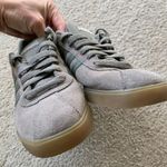 Adidas  Old School Ortholite Cloud Suede Sneakers Brown Gray Gum Sole Size 8 Photo 4