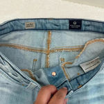 AG Adriano Goldschmied Adriano Goldschmied‎ Button Front Denim Skirt Photo 4